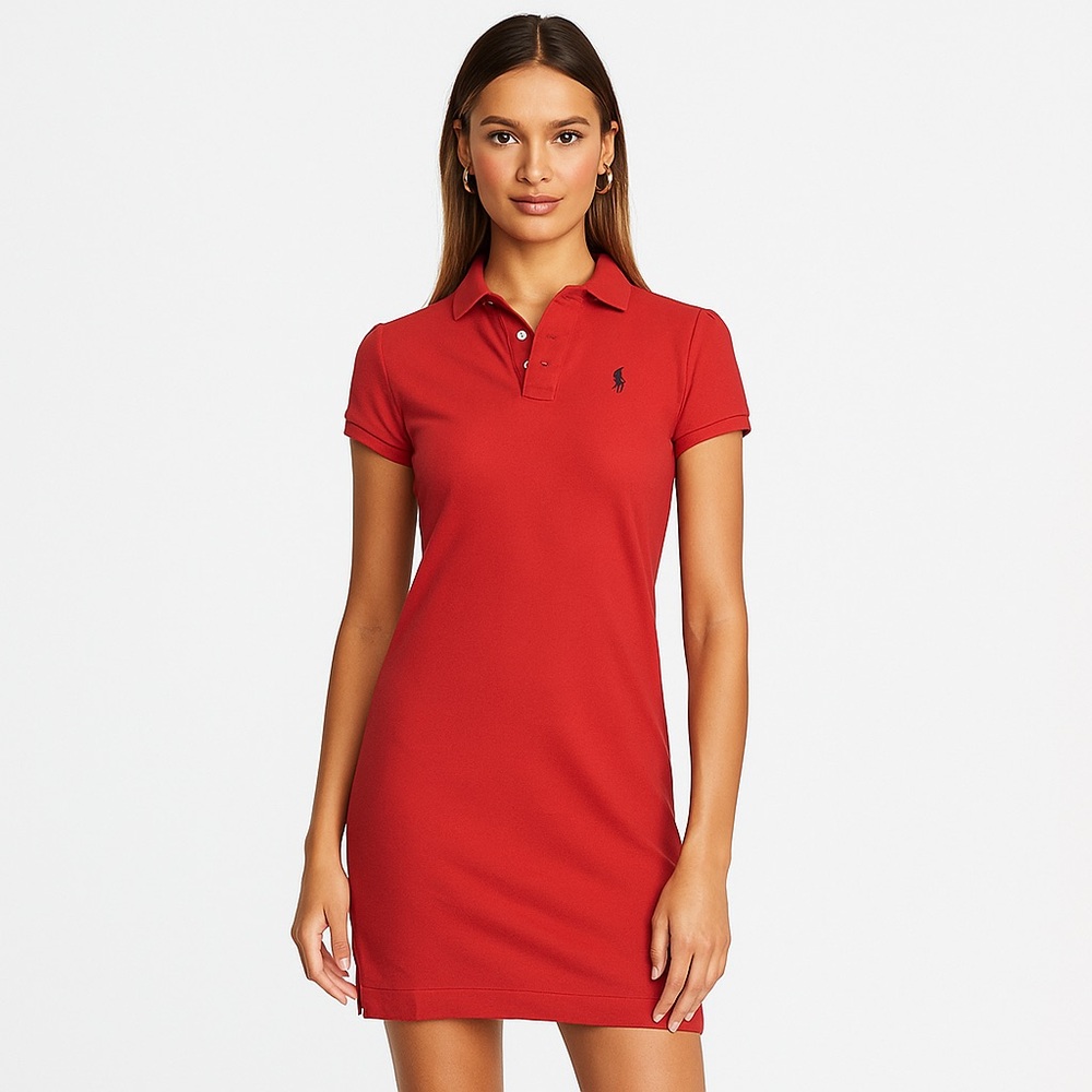 Ralph Lauren Sport Polo Dress Size S Pink